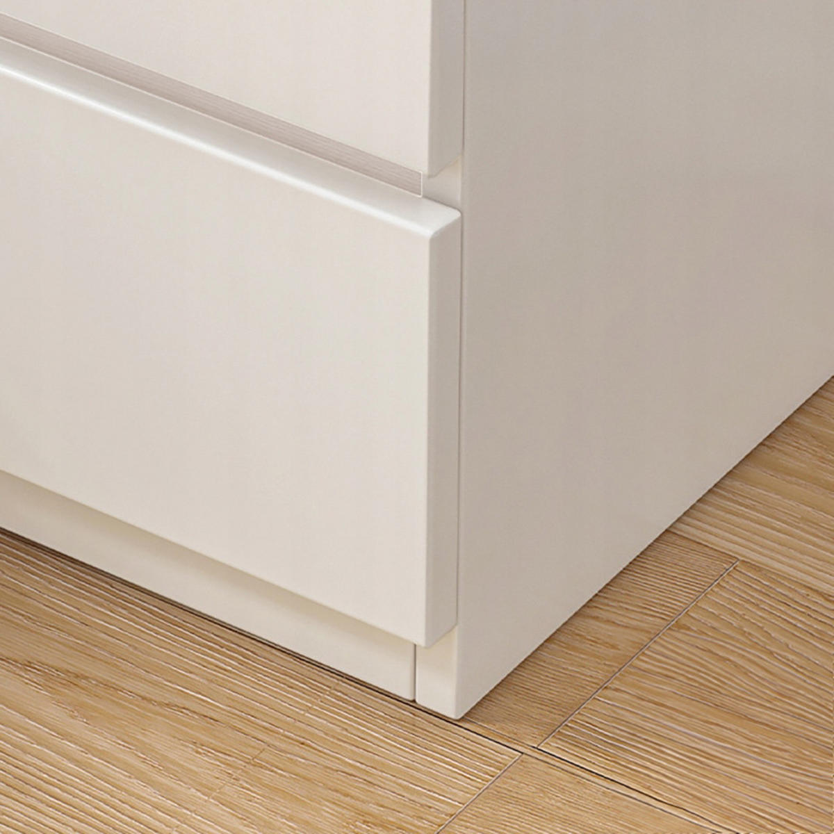 NACHTTISCH , weiß, 40x30x41 - Weiß, Holz (40/41/30cm) - MUVU