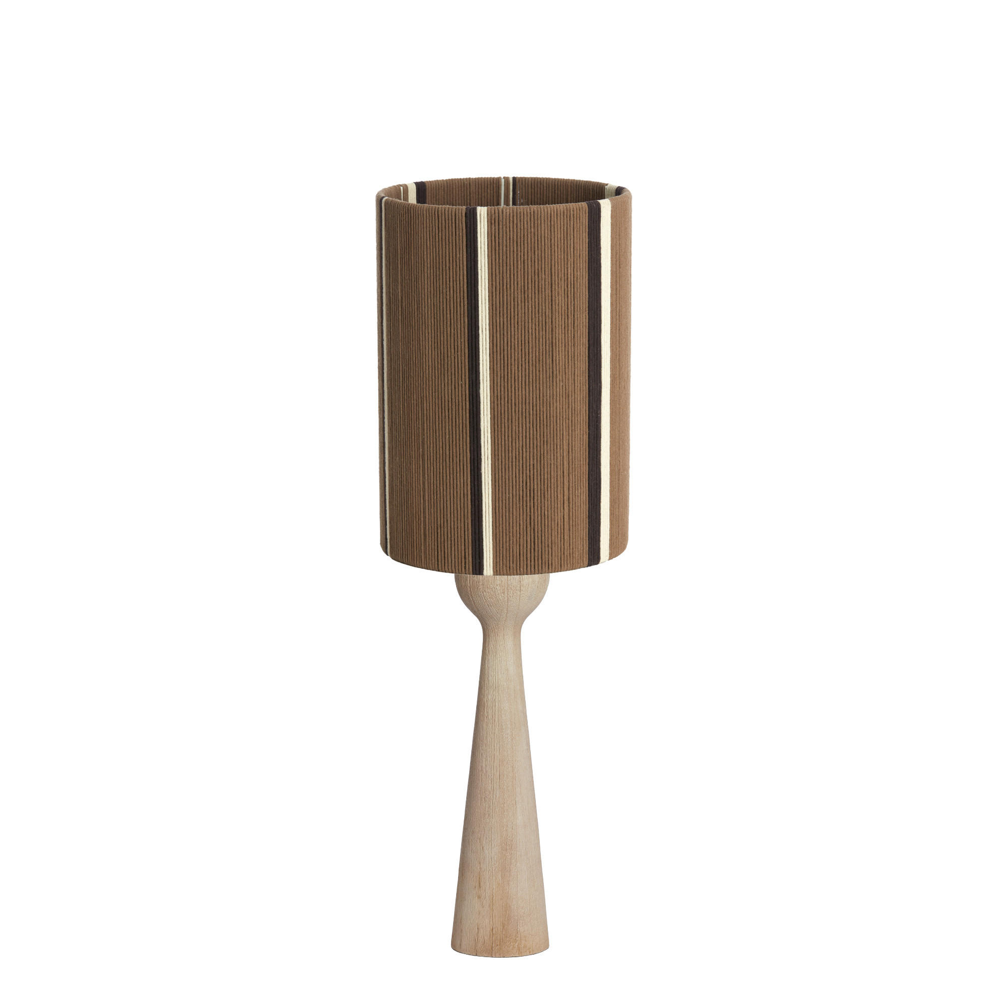 TISCHLAMPE Festina/Medan Natürlich, Braun 25/25/76 cm - Naturfarben/Braun, Holz (25/25/76cm) - Light & Living