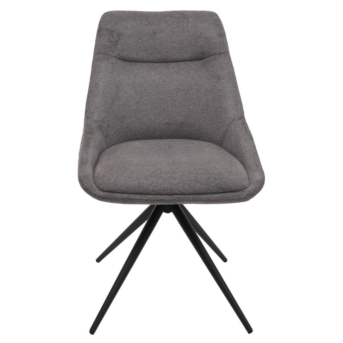 ESSZIMMERSTUHL Grau 6er-Set - Grau, Textil (51/86/60cm) - MCW