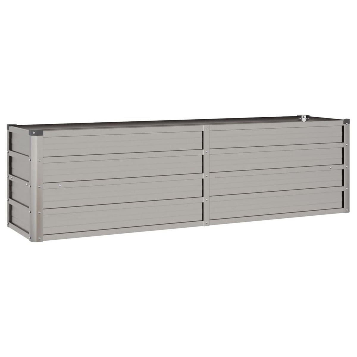 HOCHBEET aus Cortenstahl ISAK unten offen Metall 160x40x45 cm - Braun, Metall (160/45/40cm) - DELUKE