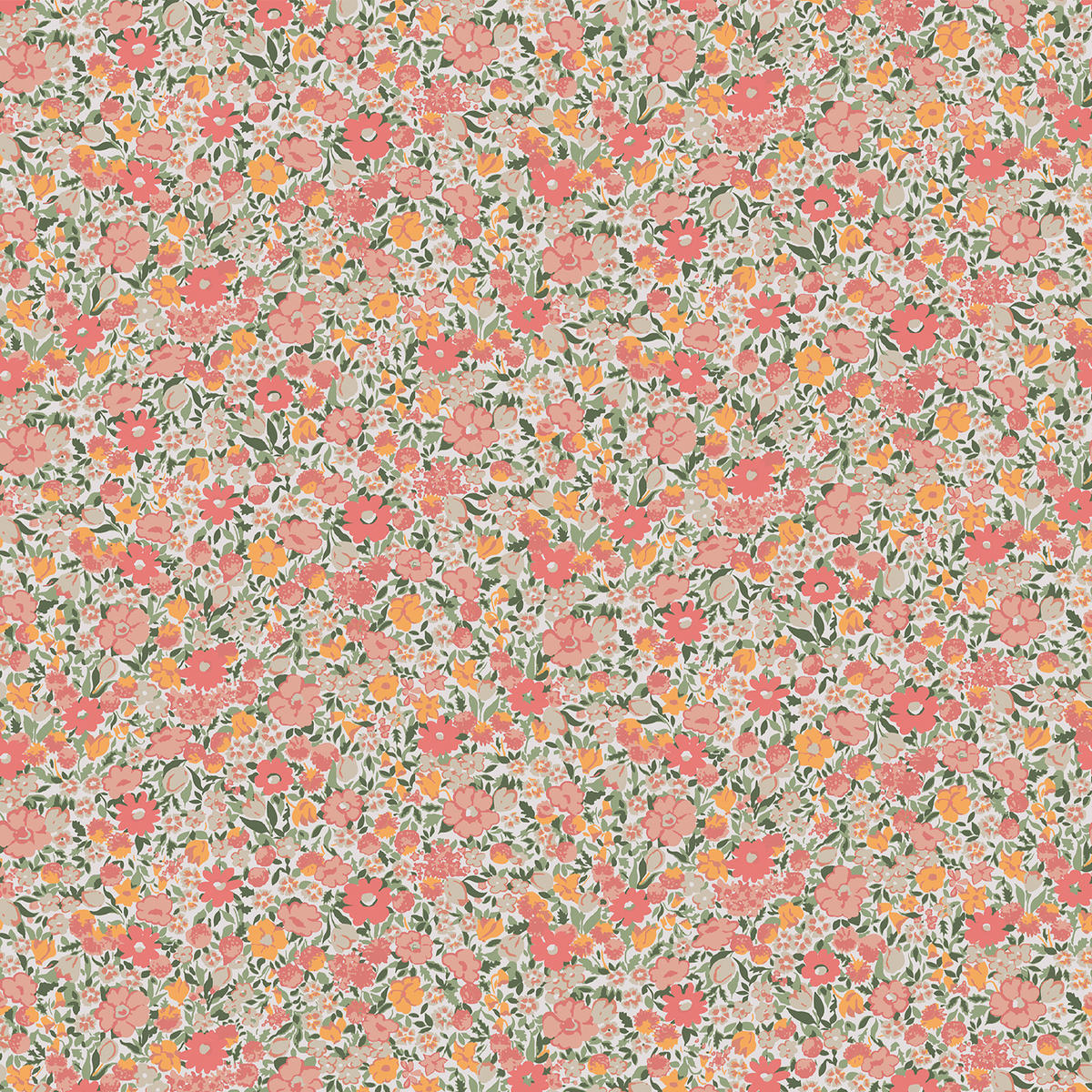 VLIESTAPETE Loveston Korallenrosa - Pink, Papier/Kunststoff (52/52cm) - Graham & Brown
