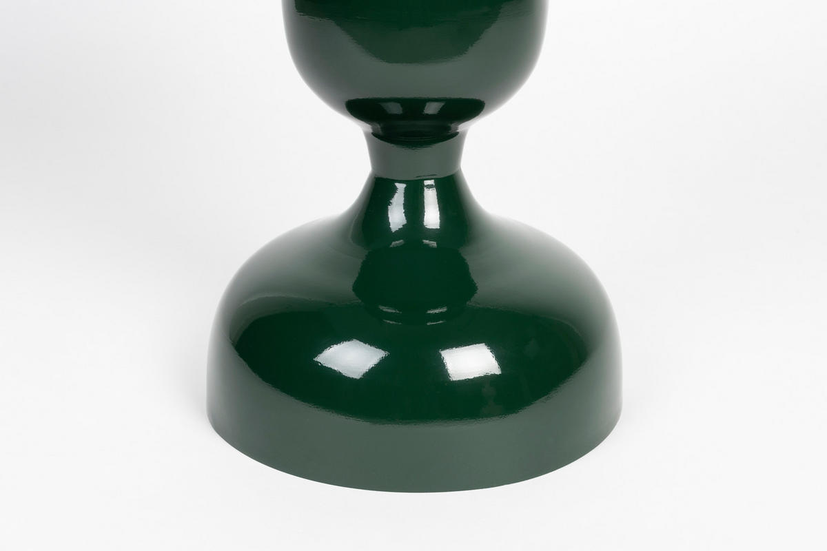 BEISTELLTISCH Lars - Grün - 31/31/59 cm - Grün, Metall (31/31/59cm)