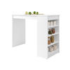 BARTISCH Zotino - Weiß, Holzwerkstoff (115/102/50cm) - MIRJAN24