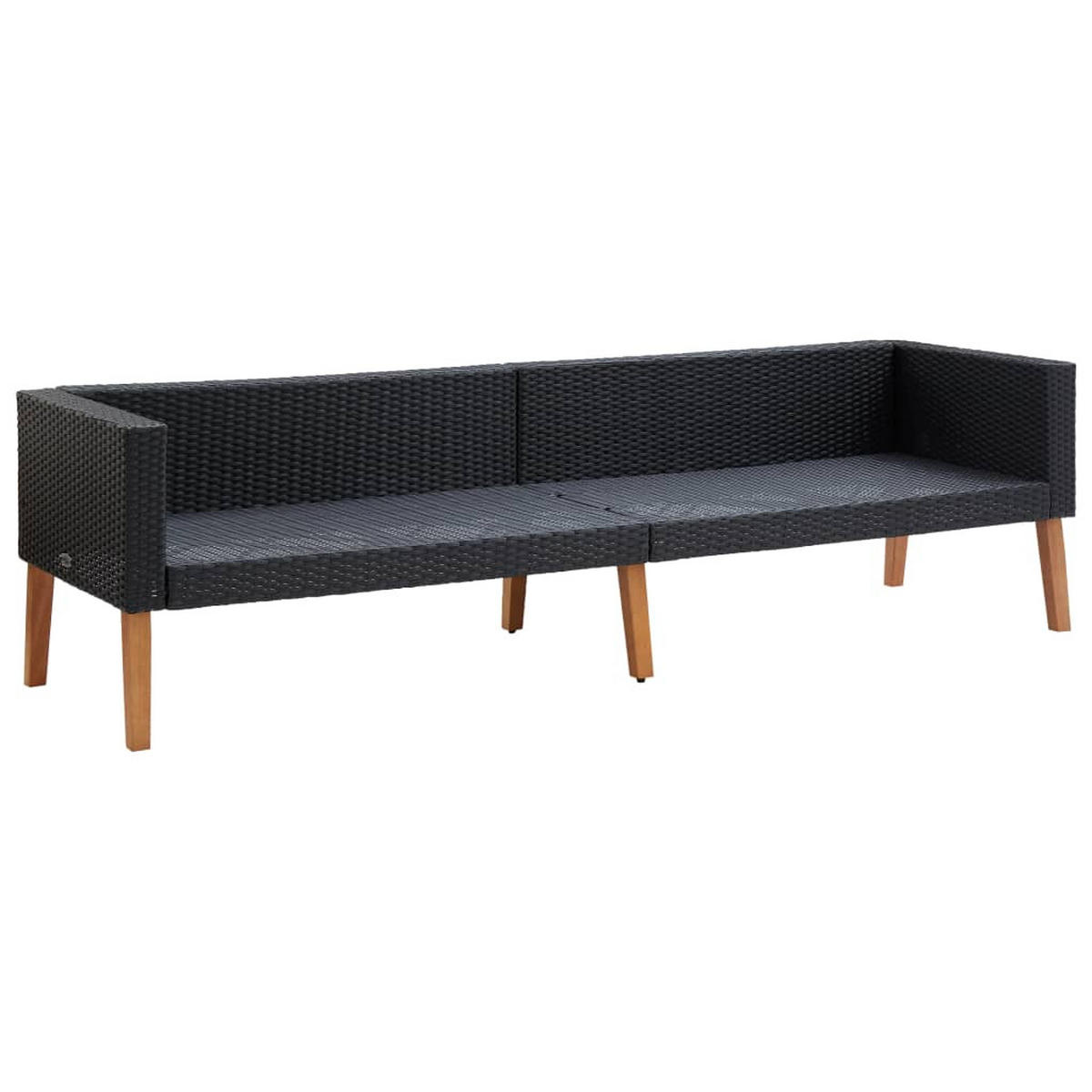 GARTENSET Yanni 4-teilig - Schwarz, Metall - Nettlife