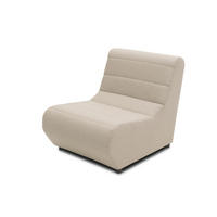 GARTENLOUNGE-SESSEL Boudicca 73x80x102 mit Outdoorbezug in taupe - Taupe, Kunststoff (102/80/73cm) - 58aufmkessel