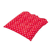 STUHLKISSEN Polka Dots 40/40/5 cm - Rot, Textil (40/40/5cm) - Homescapes