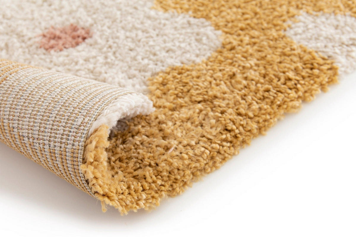 KINDERTEPPICH dick und bequem gelb - Gelb, Textil (120/170cm) - AFK Living