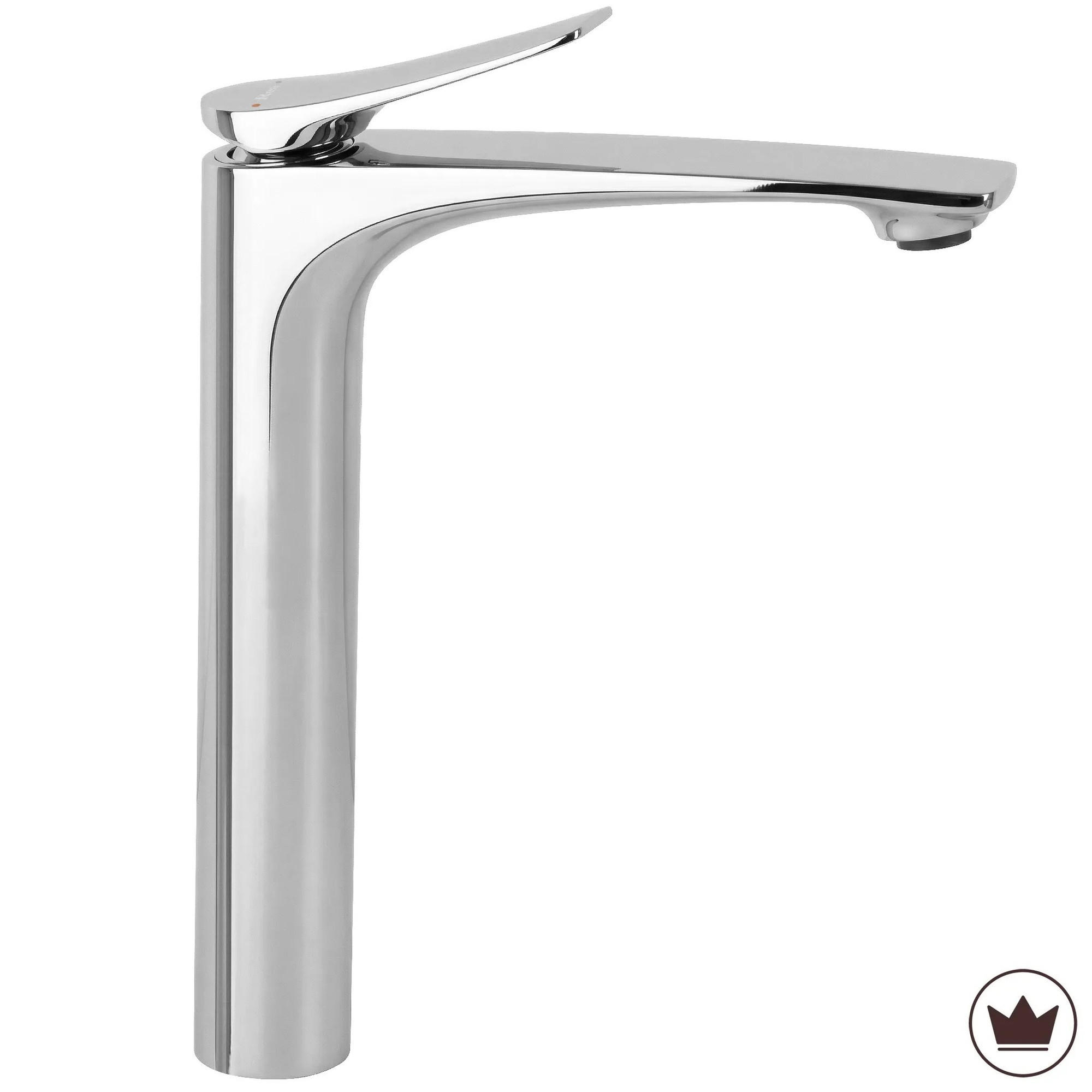 WASCHBECKENARMATUR Premium Rea Vision Chrome High - Chromfarben, Metall (4.2/26.5/19.2cm) - REA