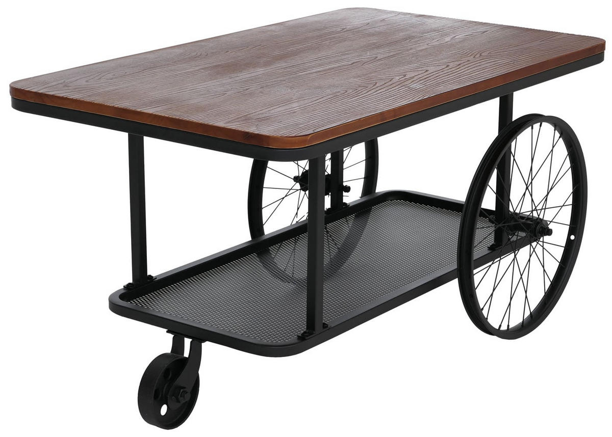 COUCHTISCH eckig Braun - Braun, Holz (60/100/54cm) - MCW