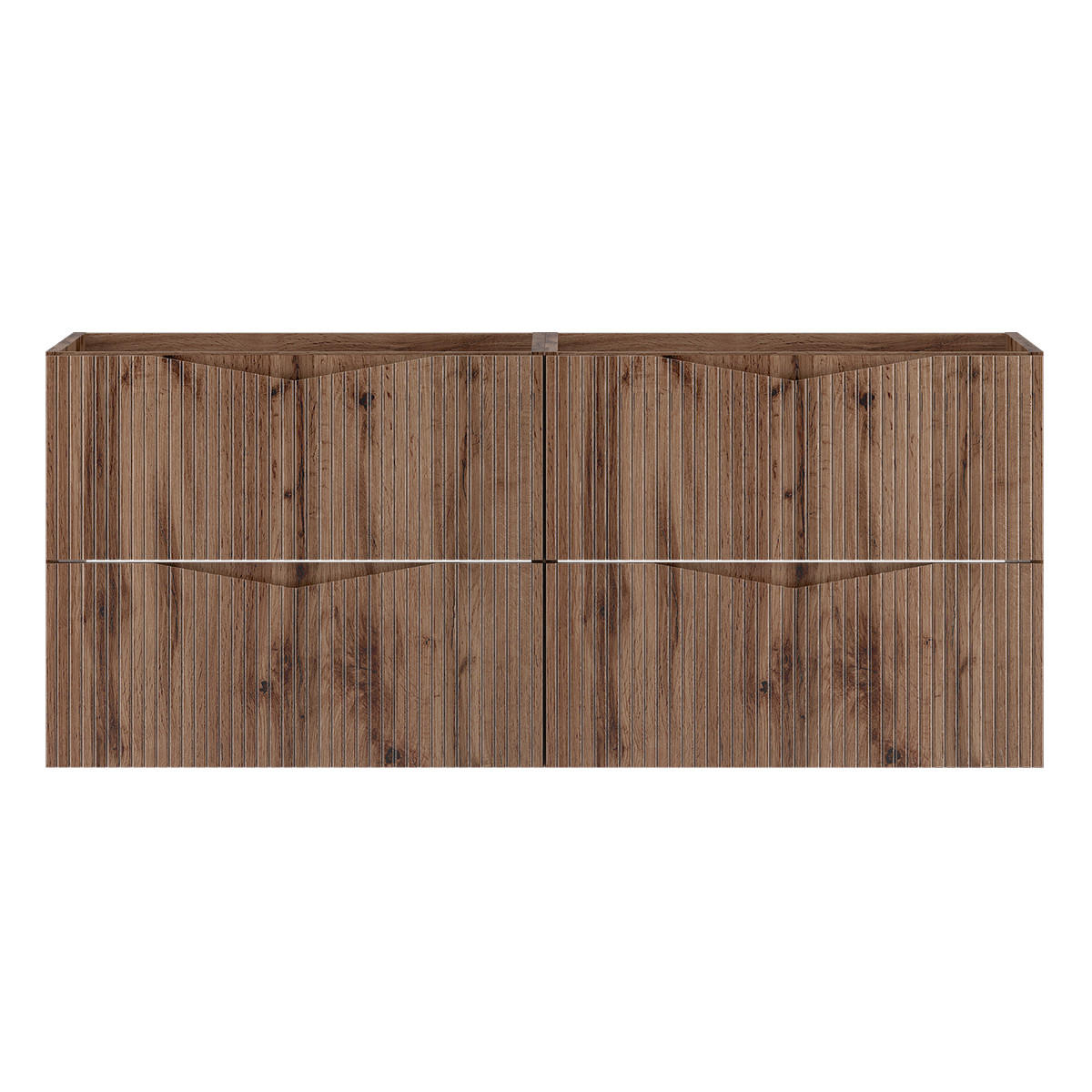 WASCHTISCHUNTERSCHRANK 120cm Tao Holz - Braun, Holzwerkstoff (120/50/46.5cm) - Petits-meubles