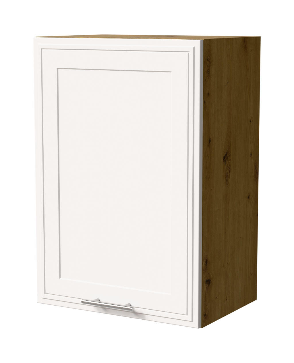 HÄNGESCHRANK Salo W2/50 Eiche Artisan / Weiß Matt 50 / 32,5 / 72cm - Eiche Artisan/Weiß, Holz/Holzwerkstoff (50/72/32.5cm) - Feldmann-Wohnen