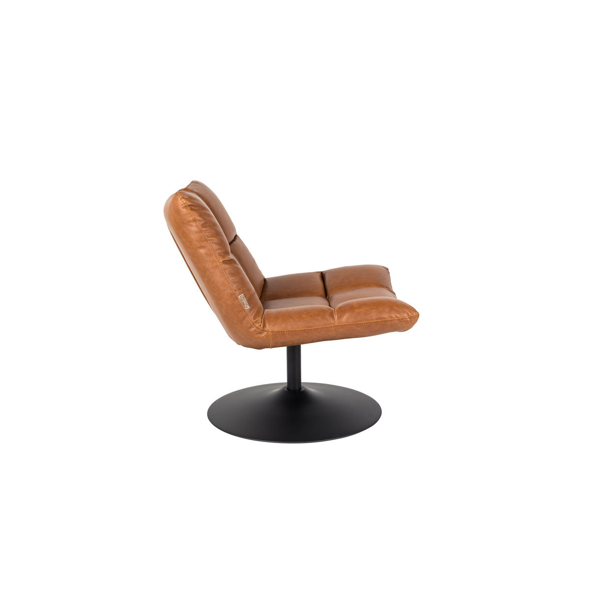 SESSEL Bar Bouclé Braun - Braun, Kunststoff (76/78/74cm) - Dutchbone