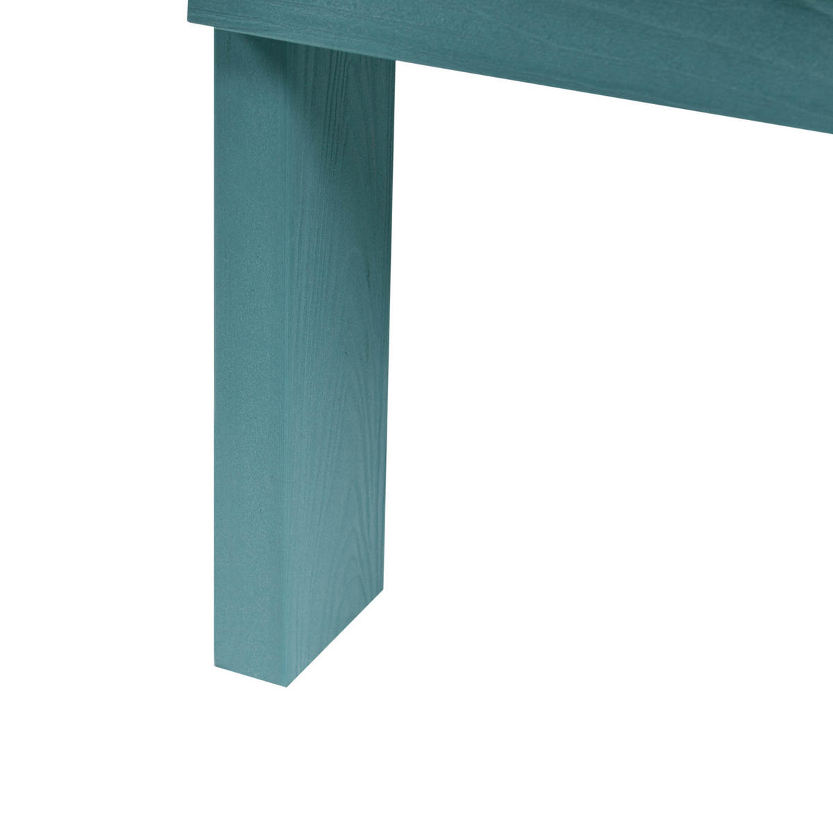 GARTENBANK Adirondack 125 cm Hellblau - Blau, Kunststoff (125/91/73cm) - Beliani