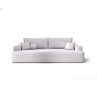 SOFA mit Schlaffunktion FIGO Curio 80 - Hellgrau, Textil (250/75/150cm) - Bedante
