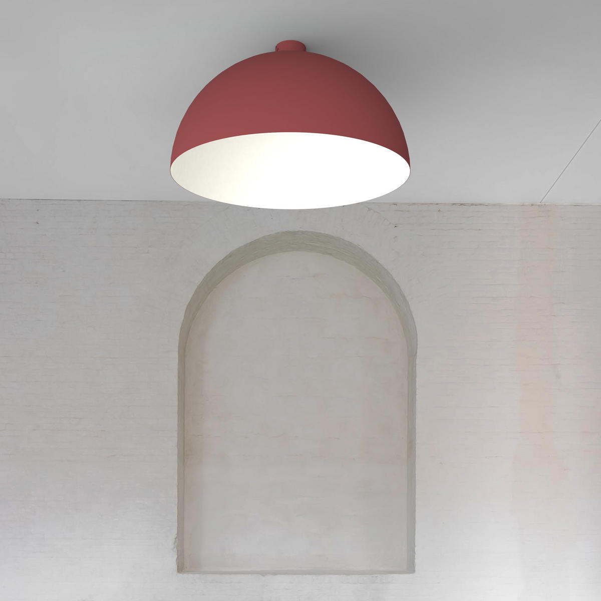 DECKENLEUCHTE - Samtahornfarben, Metall (60/60/30cm) - Lumicom