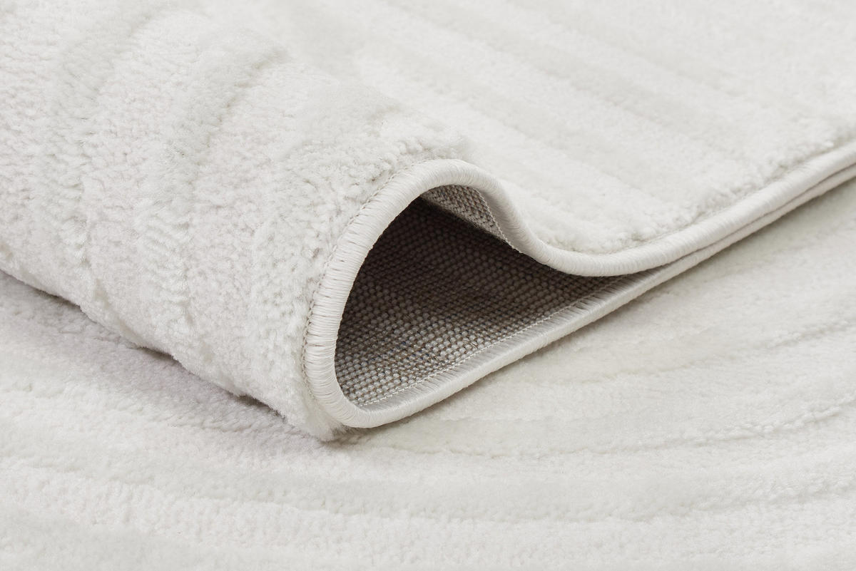 TEPPICH HYGGE Weiß 300/400 cm - Weiß, Kunststoff (300/400cm) - Tapiso