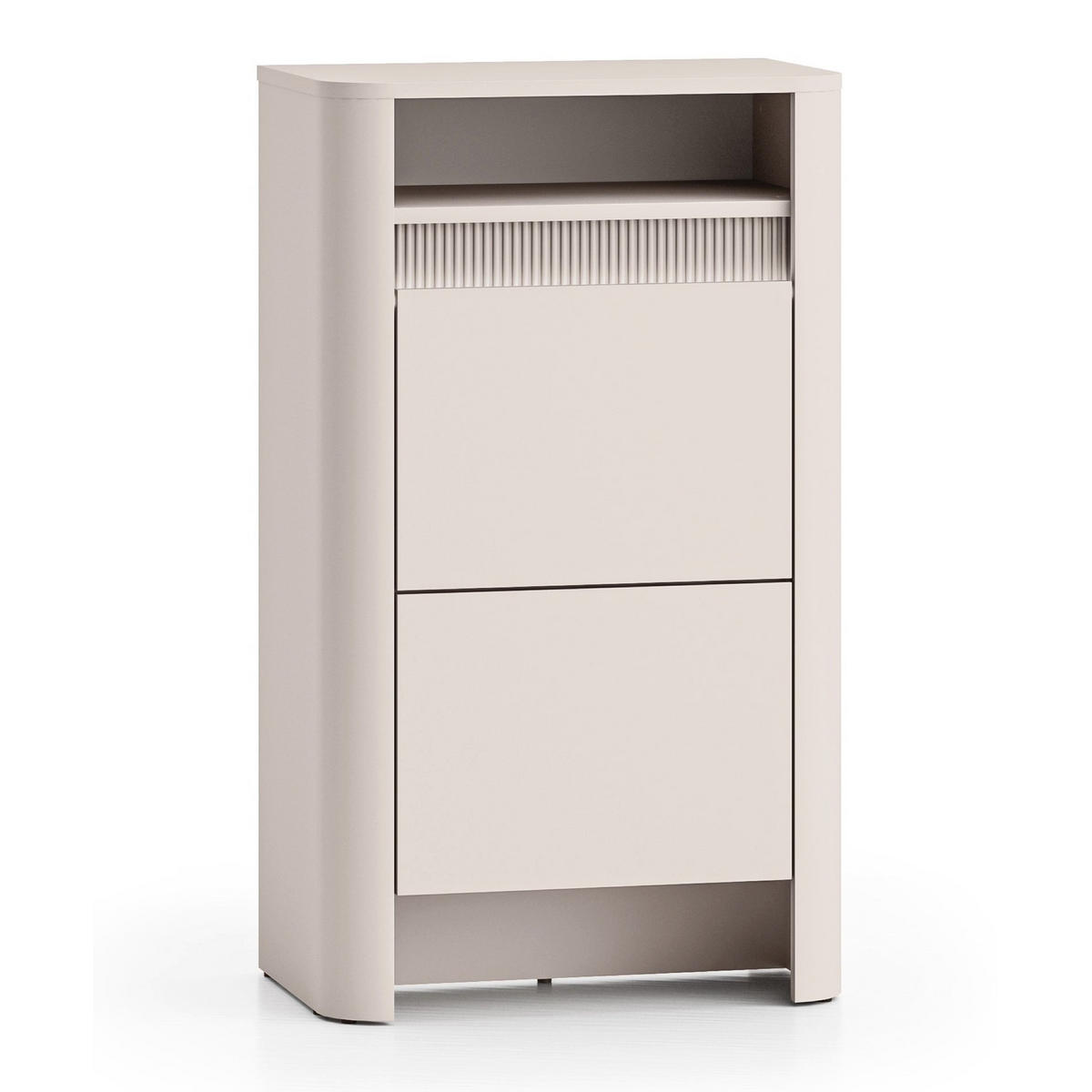 SCHUHSCHRANK Crupet Taupe 54,6 cm - Taupe, Holzwerkstoff (54.6/93.7/34cm) - Homebook