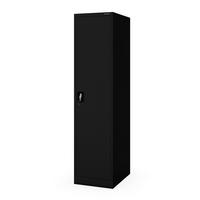 AKTENKABINETT ALEX D600 - Schwarz, Metall (45/185/60cm) - Jan Nowak