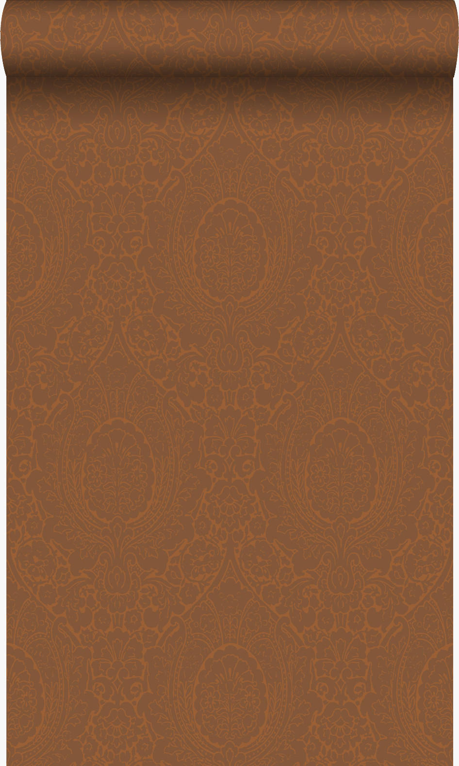 TAPETE Ornamente 53 cm x 10.05 m - Orange, Papier (53/1000cm) - Origin Wallcoverings
