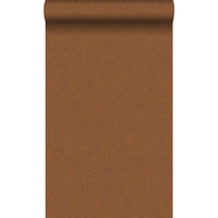 TAPETE Ornamente 53 cm x 10.05 m - Orange, Papier (53/1000cm) - Origin Wallcoverings