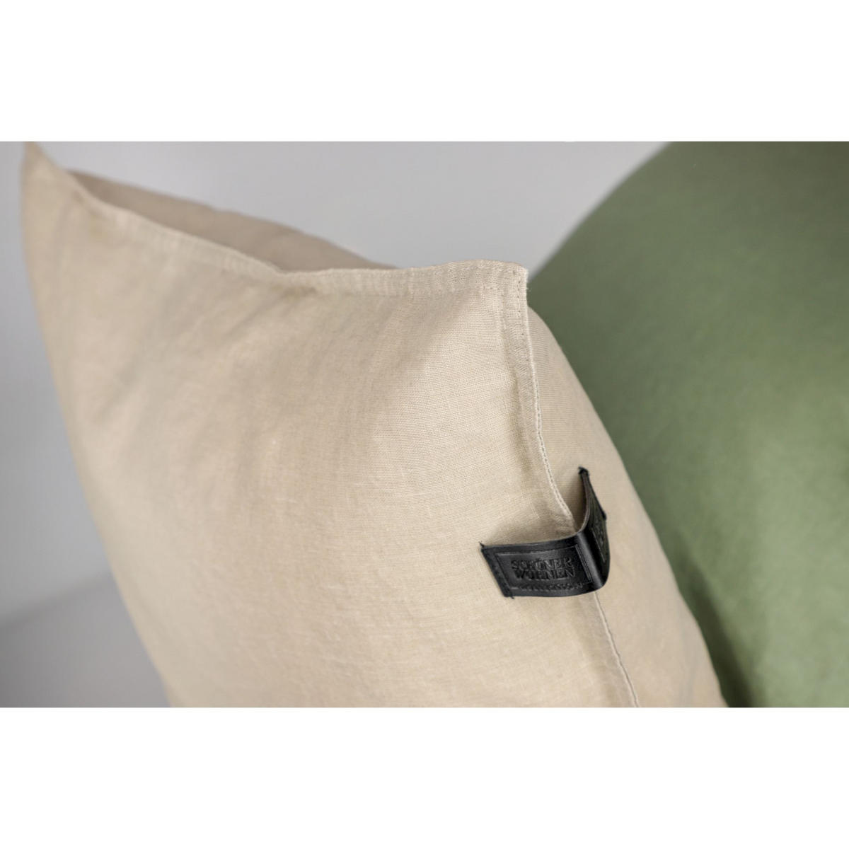 ZIERKISSENHÜLLE PLAY - Beige, Textil (38/38cm) - Schöner Wohnen
