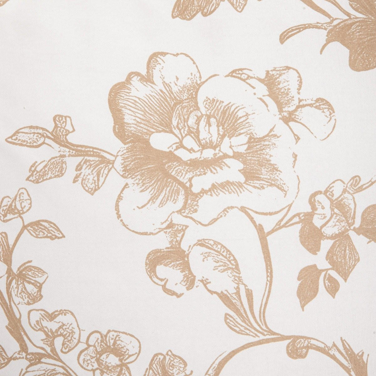 BETTWÄSCHE Elena Mikrofaser 160/200 cm - Beige, Textil (160/200cm) - Homla