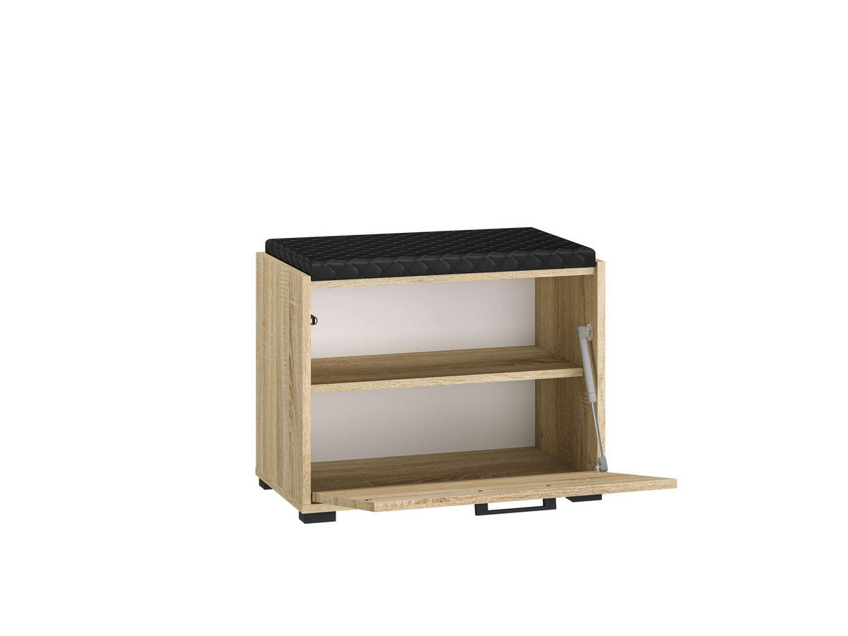 SCHUHSCHRANK – CARO 01 – 60 cm – Caro – Sonoma Eiche - Sonoma Eiche, Holzwerkstoff (60/48/34cm) - hi-markt