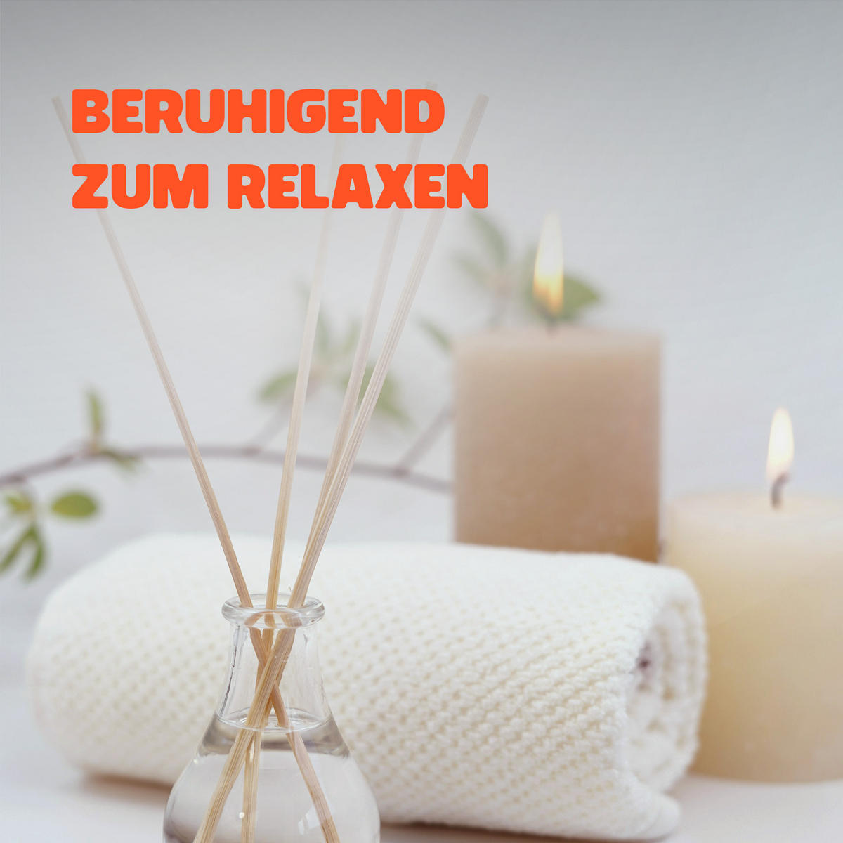 STUMPENKERZEN Ø7cm Orange Ø7cm x 20cm - Orange, Naturmaterialien (7/20cm) - HS Candle