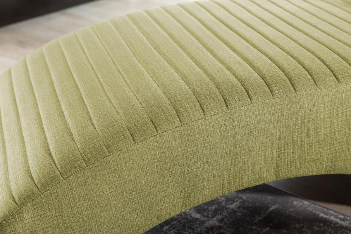 RELAXLIEGE Abramo In Lisbon - Hellgrün, Holzwerkstoff/Textil (73/80/170cm) - Fun Möbel