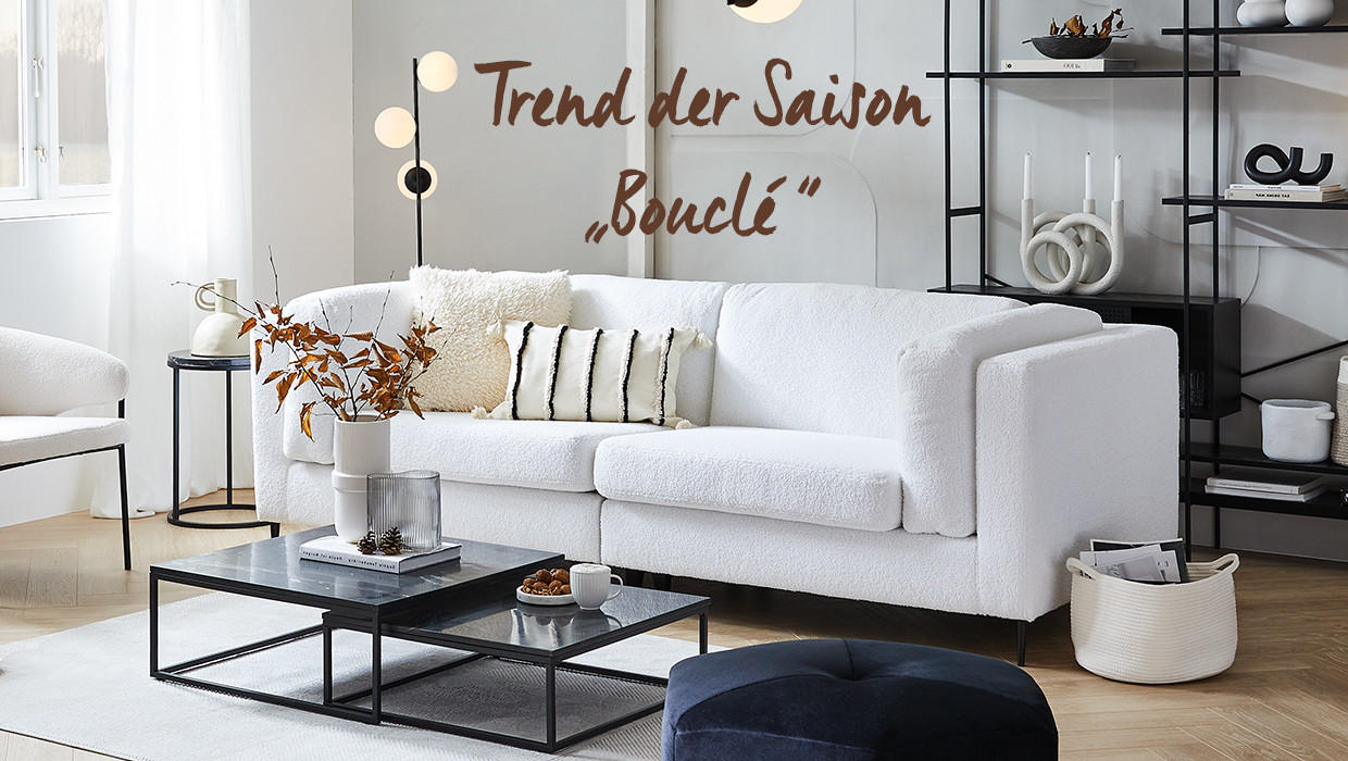 boucle sofa