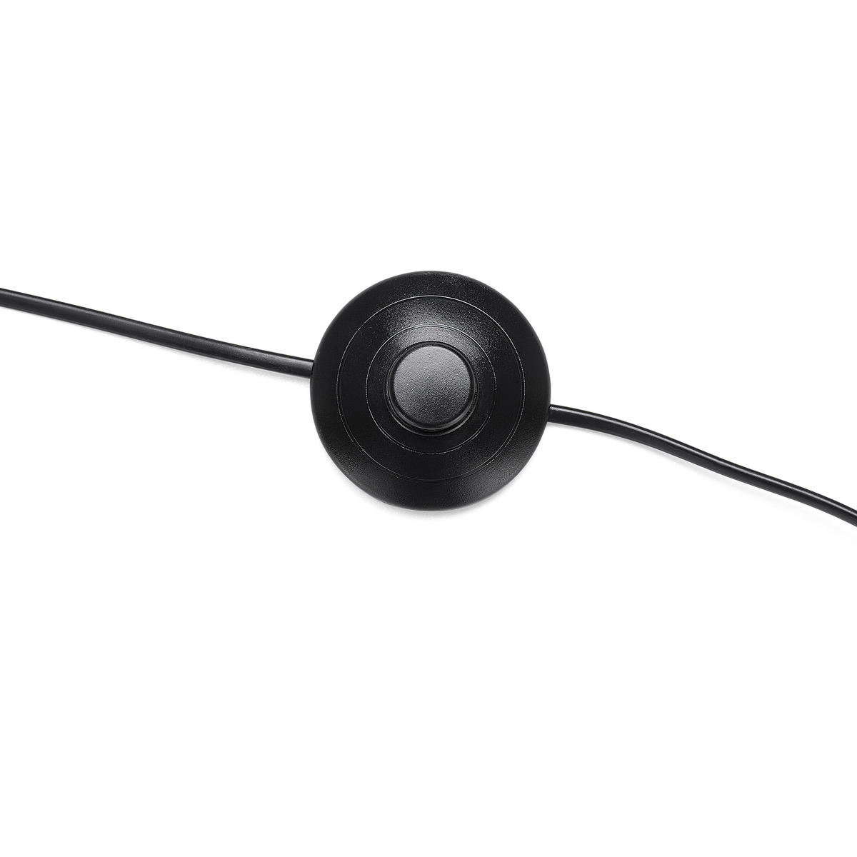 STEHLAMPE Stiletto 50/50/156 cm - Grau, Metall (50/50/156cm) - Beliani