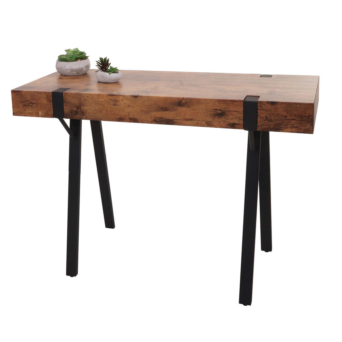 KONSOLENTISCH eckig Braun - Braun, Holz (40/100/75cm) - MCW