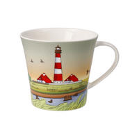 TEETASSE Ocean Spirit, Scandic Home, Fine Bone China, Bunt, 0.35 L - Multicolor, Keramik (0.35L) - Goebel