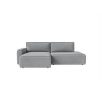 ECKSOFA Sarro mit Schlaffunktion, Grau - Grau, Textil (165/260cm) - Fedve