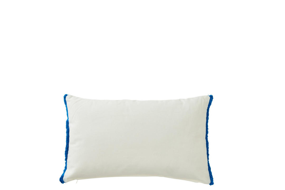 KISSEN SARDINEN - Blau, Textil (30/50cm) - J-Line