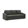 SOFA Neo mit abgeschrägter Armlehnen grau - Grau, Textil (220/85/92cm) - SIMKAM Furniture