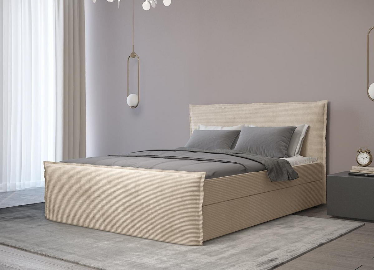 BOXBETT Boro Beige 200x200 cm - Beige, Textil (200/200cm) - B&B Home