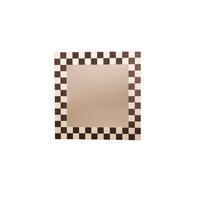 ACRYLSPIEGEL Schwarz-Weiß CHECKERED - Weiß, Kunststoff (25/21/2cm) - RNT By Really Nice Things