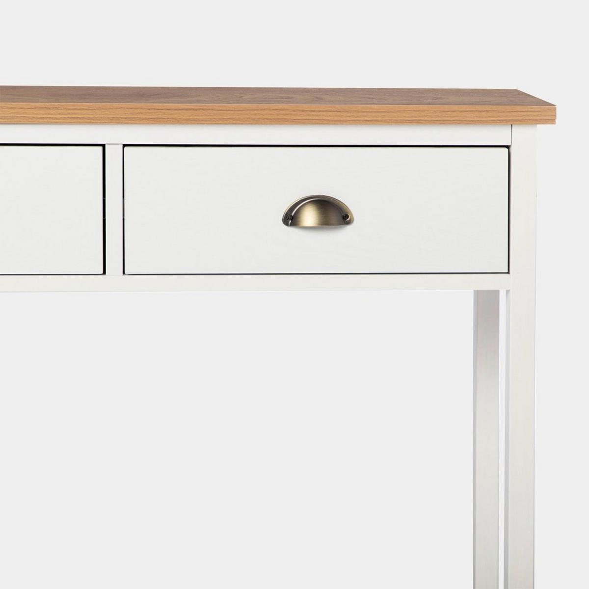 KONSOLENTISCH FÜR DIE EINGANGSHALLE Marais Zweifarbig 100 cm x 85 cm - Multicolor, Holzwerkstoff (35/100/85cm)