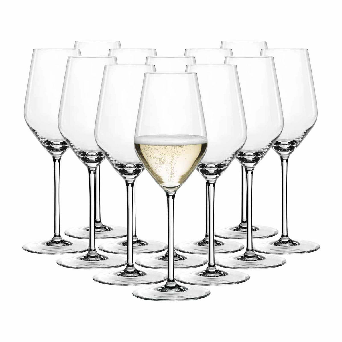 CHAMPAGNERGLÄSER Style transparent 310 ml 12er Set - Transparent, Glas (0.31L) - Spiegelau