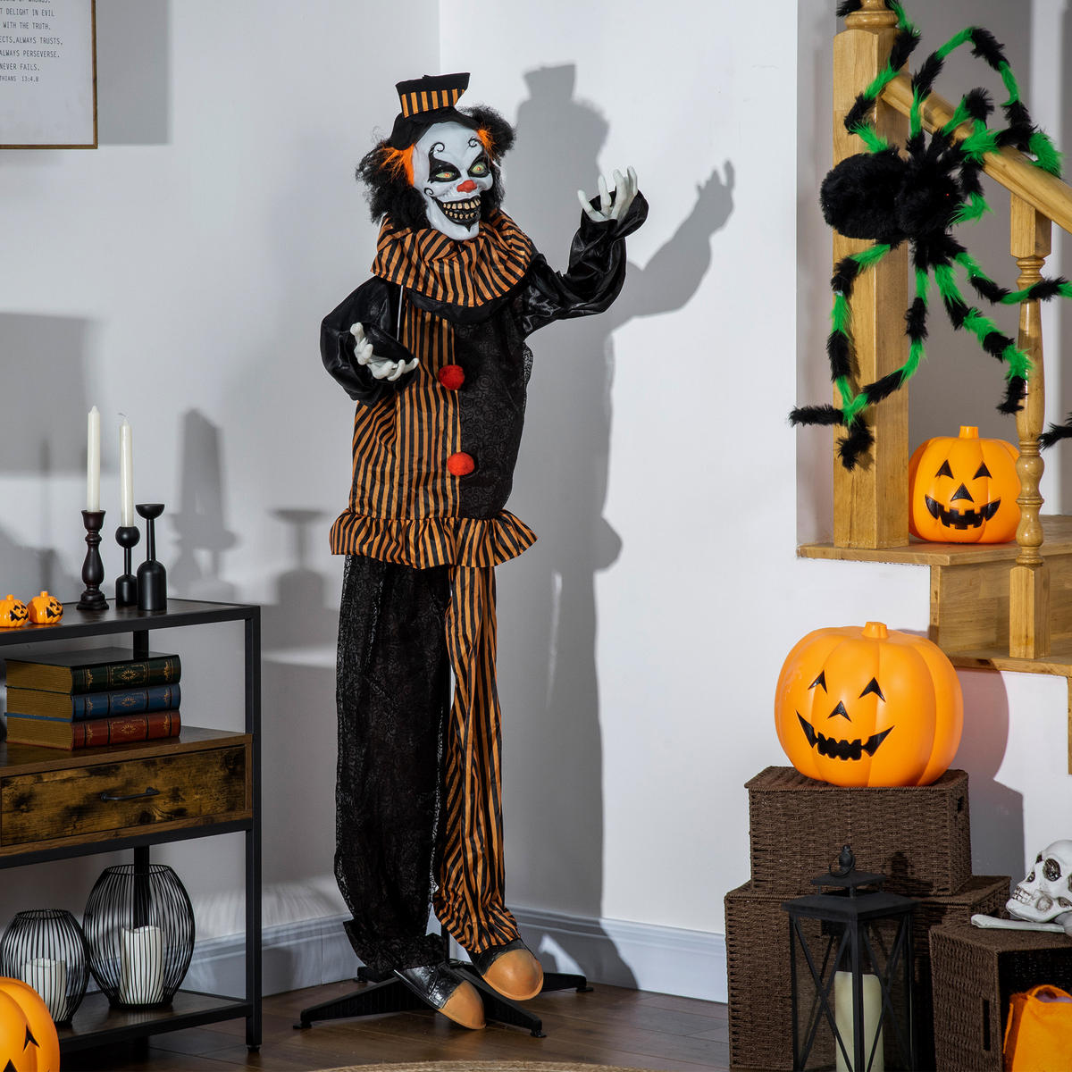 HALLOWEEN-DEKORATION Multicolor 120.0/20.0/170.0cm - Multicolor, Textil (20/170/120cm)
