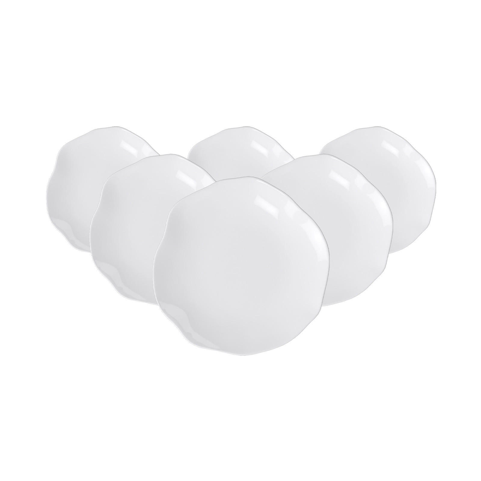 BROTTELLER Pura weiß ø 17,1 cm 6er Set - Weiß, Keramik (17.1cm) - Villeroy & Boch