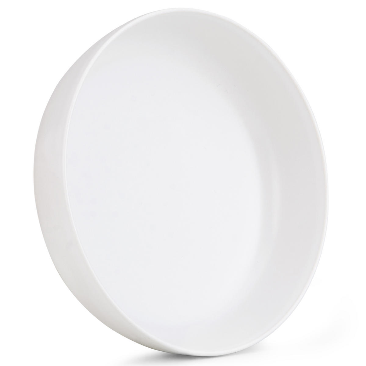 TELLER-SET VICTO 6-tlg Suppenteller - Weiß, Keramik (18cm) - KONSIMO®