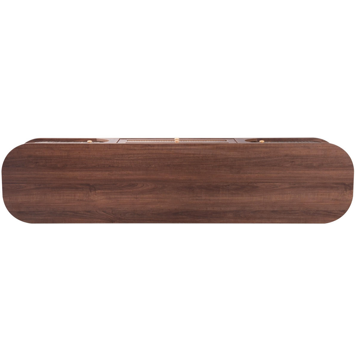 LOWBOARD in Naturfarben mit Türen, Schubladen und Rattanseiten für Wohnzimmer, B170/T39.5/H46cm - Naturfarben, Holzwerkstoff (170/46/39.5cm) - STILVORA