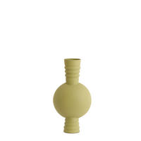 VASE Kavansi Grün 14/14/40 cm - Hellgrün, Metall (40cm) - Light & Living