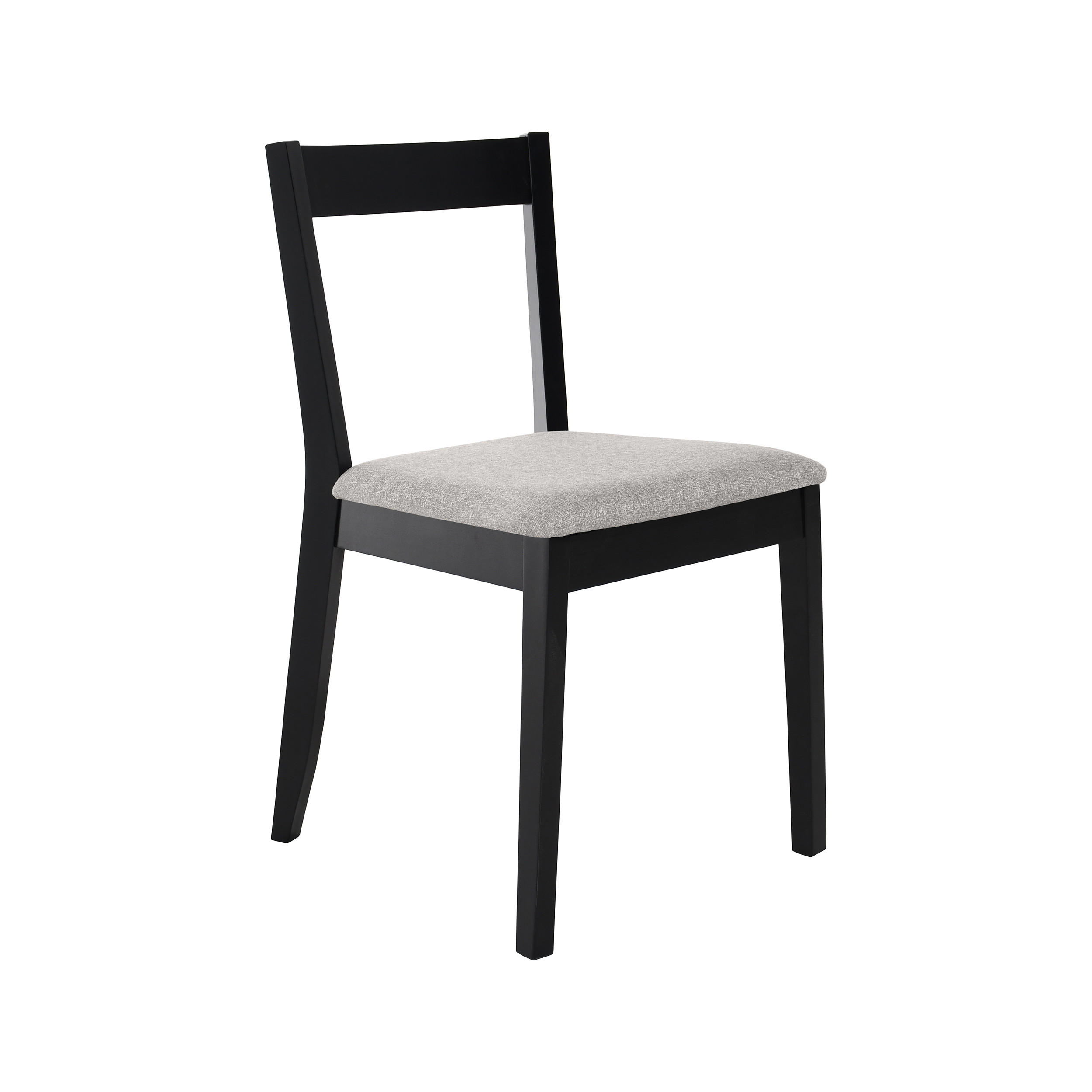 Beautysofa Stuhl Hellgrau 45x84x45 cm