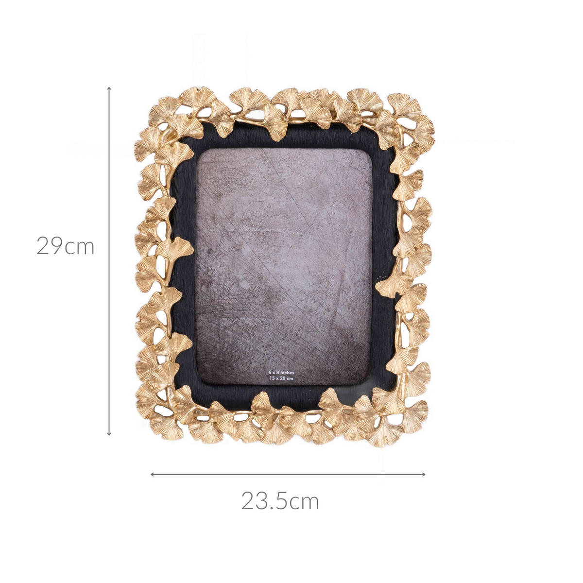 BILDERRAHMEN Gold 15/20 cm - Goldfarben, Kunststoff (24.5/29/2cm) - Mauro Ferretti