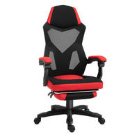 KANCELÁRSKA stolička 58/63/112-122 cm čierna s polohovaním operadla a opierkou nôh z polyesteru - čierna, plast (63/122/58cm) - OKWISH