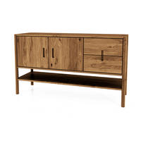 KOMMODE INA Wildeiche - Alteiche, Holz (142/81/46cm) - byoak