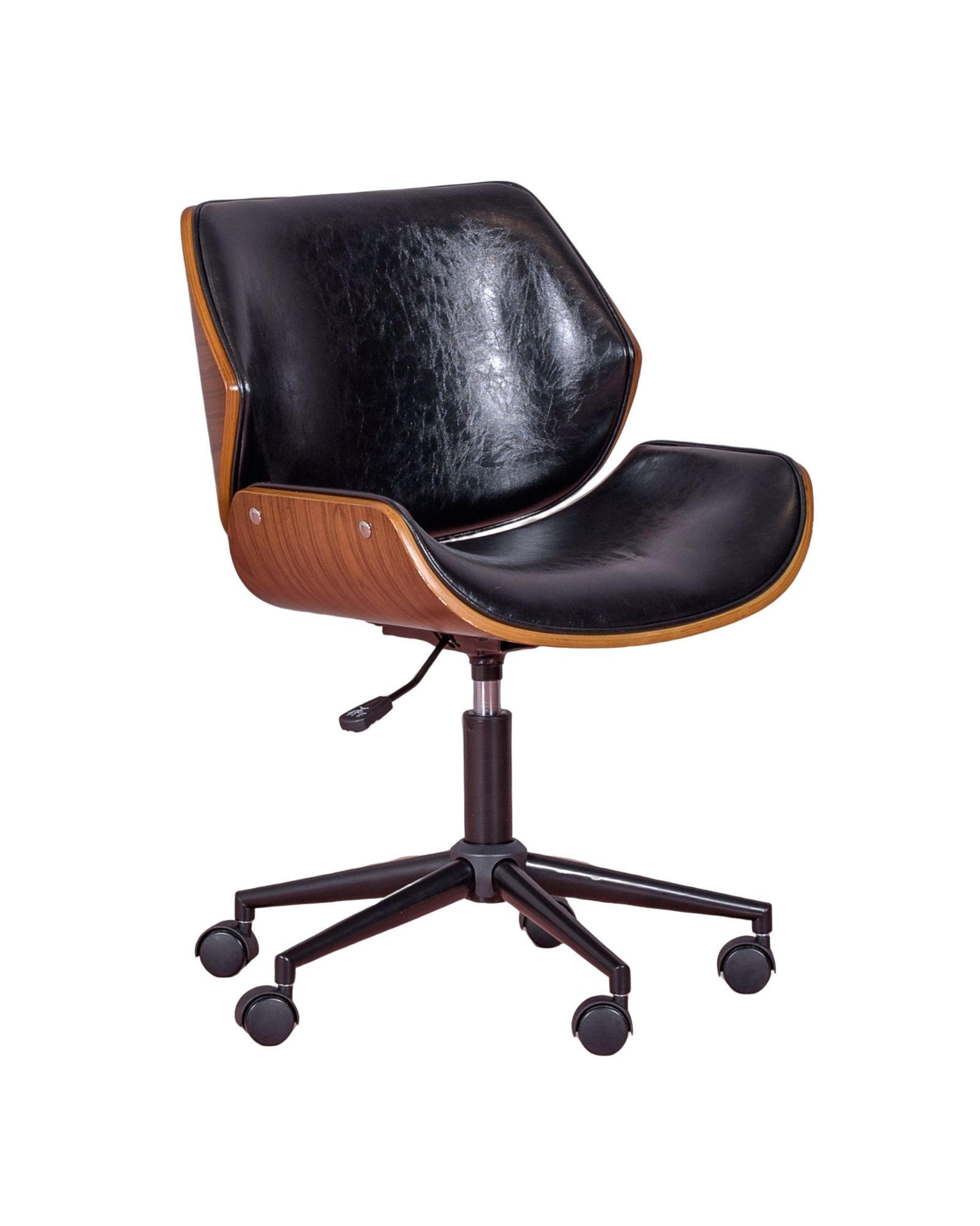 BÜROSTUHL Holz Schwarz - Schwarz, Holz (63/81/63cm) - Nest Dream
